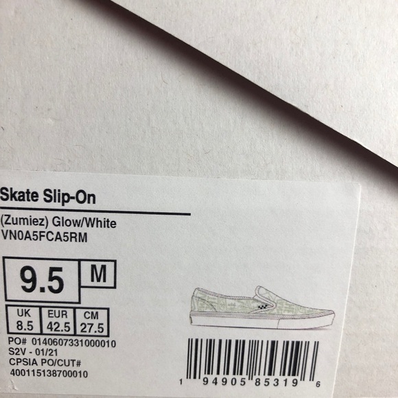 Vans Glow in the Dark! New in box! - Picture 6 of 12